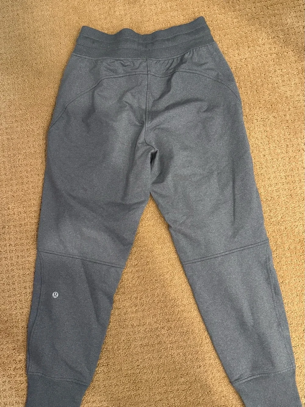 Lululemon Gray Athletic Joggers with Drawstring